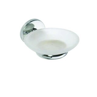 BEMETA ALFA Seifenhalter mit Glasseifenschale oval