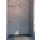 Doccia Amman Duschabtrennung f&uuml;r Nischen, mit einer Schiebet&uuml;r und einem Fixteil, 110cm bis 160cm, H:bis 198cm, chrom, Glas Dekor