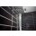 Euroshowers Line -T&uuml;r mit Seitenwand in Flucht, 124-128cm (T&uuml;r 77cm + Wand 47cm), Aluminium eloxiert, Klarglas