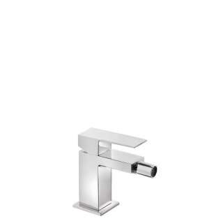 Tres Cuadro-Tres, Einhebel Bidetmischer, chrom