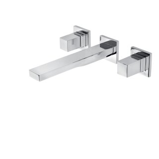 Tres Cuadro-Tres, Zweigriff UP Waschtischmischer, chrom