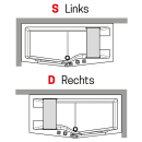 Novellini Iris mit Gestell