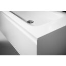 RepaBad Waschtischplatte SOFT 100/45, 1000 x 450 x 12 mm (Unterschr&auml;nke und Dekoration nicht inklusive)