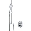 HSK Shower Set 1.22 Rund, Brausestange L&auml;nge bis 800 mm