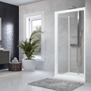 Novellini Star 2.0 G - Dreht&uuml;r Silber 78 - 84 cm