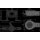 Alcaplast Edelstahl-Bodenablaufrinne 750mm mit Edelstahl-Rost SMILE matt Einbauh&ouml;he:81mm