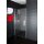 Euroshowers Door - 1-teilige Dreht&uuml;r Duschkabine, 67,2-69,2cm, Aluminium eloxiert, Klarglas, mit 12mm Schlauchdichtung (Standard)