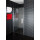 Euroshowers Door - 1-teilige Dreht&uuml;r Duschkabine, 77,2-79,2cm, Aluminium eloxiert, Klarglas, mit 12mm Schlauchdichtung (Standard)