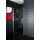 Euroshowers Door - 1-teilige Dreht&uuml;r Duschkabine, 77,2-79,2cm, Aluminium eloxiert, get&ouml;ntes Glas, mit 12mm Schlauchdichtung (Standard)