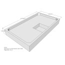 Schr&ouml;der Duschwannentr&auml;ger f&uuml;r Arenal E...